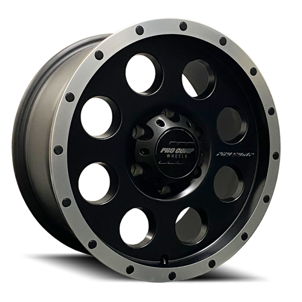 Series 45 Proxy Satin Black Machined LIP | Tyreright