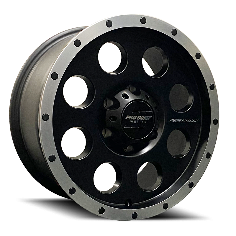 Series 45 Proxy Satin Black Machined LIP | Tyreright