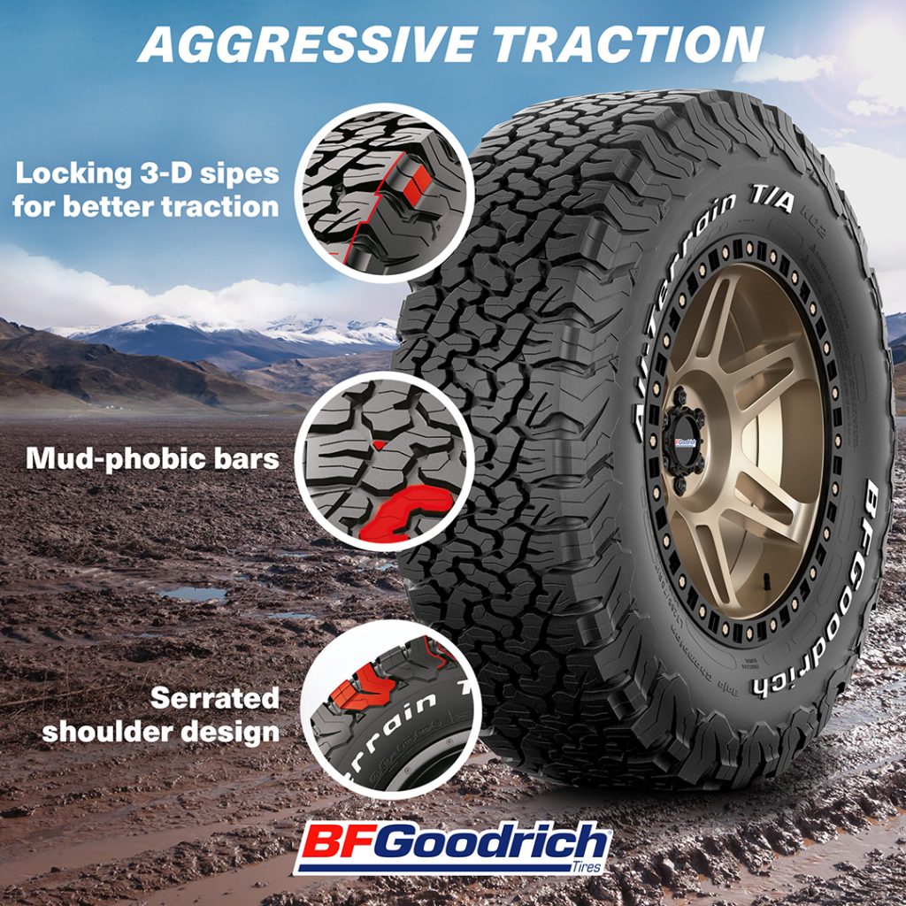 BFGoodrich All-Terrain T/A KO2 245/75R16 120S | Tyreright